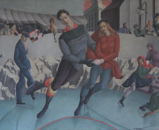 Mariam Barer The Skaters Oil on canvas  n. d.
